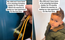 Moment 4-Year-Old Who Was Homeless Sees Where He Lives Now: ‘Overwhelming’