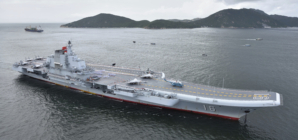 Map Tracks Chinese Aircraft Carrier Near US Allies