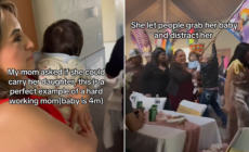 Server Brings Baby to Party She’s Working—Then a Guest Notices