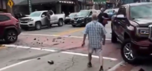 Video Shows Cars Piled Up in Major Gatlinburg Accident—Several Hospitalized