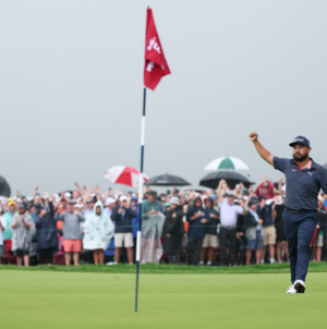 JJ Spaun Joins Only Ben Hogan in U.S. Open History with Fire Finish