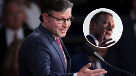 Mike Johnson Reacts After GOP Lawmaker Was ‘Run Off The Road’: ‘Outrageous’