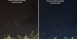 Gen Z on Vacation Captures Moment Hundreds of Missiles Fly Toward Israel