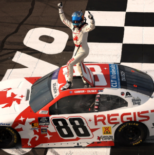 Connor Zilisch Pokes Fun at Dale Earnhardt Jr. After Xfinity Win at Pocono