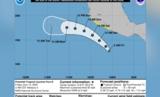 Map Reveals Path of Potential Tropical Storm Dalila