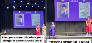 Mom Attends Daughter’s Pre-K Graduation, Shock Over What She Says to Crowd