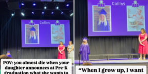 Mom Attends Daughter’s Pre-K Graduation, Shock Over What She Says to Crowd