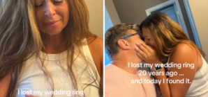 Woman Thinks She Lost Wedding Ring, 20 Years Later She Learned the Truth