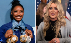 Riley Gaines and Simone Biles Beef Online Amid Trans Athlete Debate