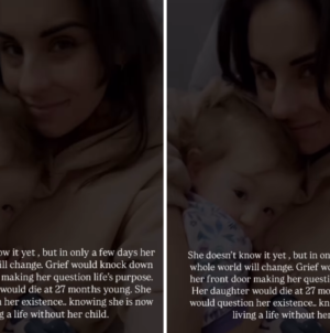 Mom Captures Moment With Toddler, Just Days Later She’ll Be Gone