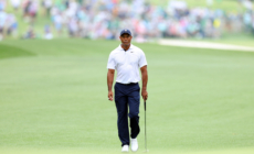 Tiger Woods Back at Augusta National, First Time Since Achiles Injury