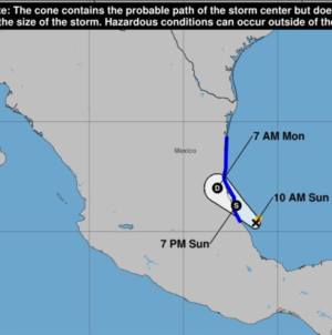 Barry Becomes Tropical Storm as It Takes Aim for Eastern Mexico