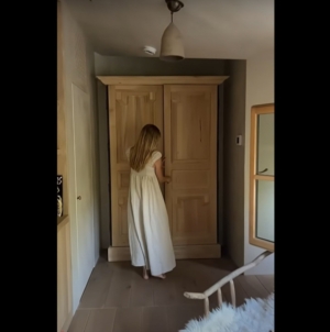 Woman Stuns With Secret Passageway Built Into Ordinary-Looking Closet