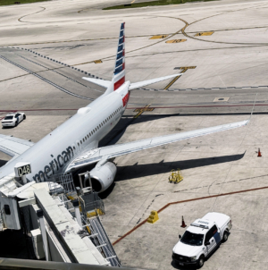 American Airlines Passengers Evacuate Via Slides After Aborted Takeoff