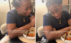 Laughter As Foster Dog Identifies ‘Weak Link’ in Quest To Get Table Scraps