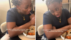 Laughter As Foster Dog Identifies ‘Weak Link’ in Quest To Get Table Scraps