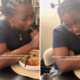 Laughter As Foster Dog Identifies ‘Weak Link’ in Quest To Get Table Scraps