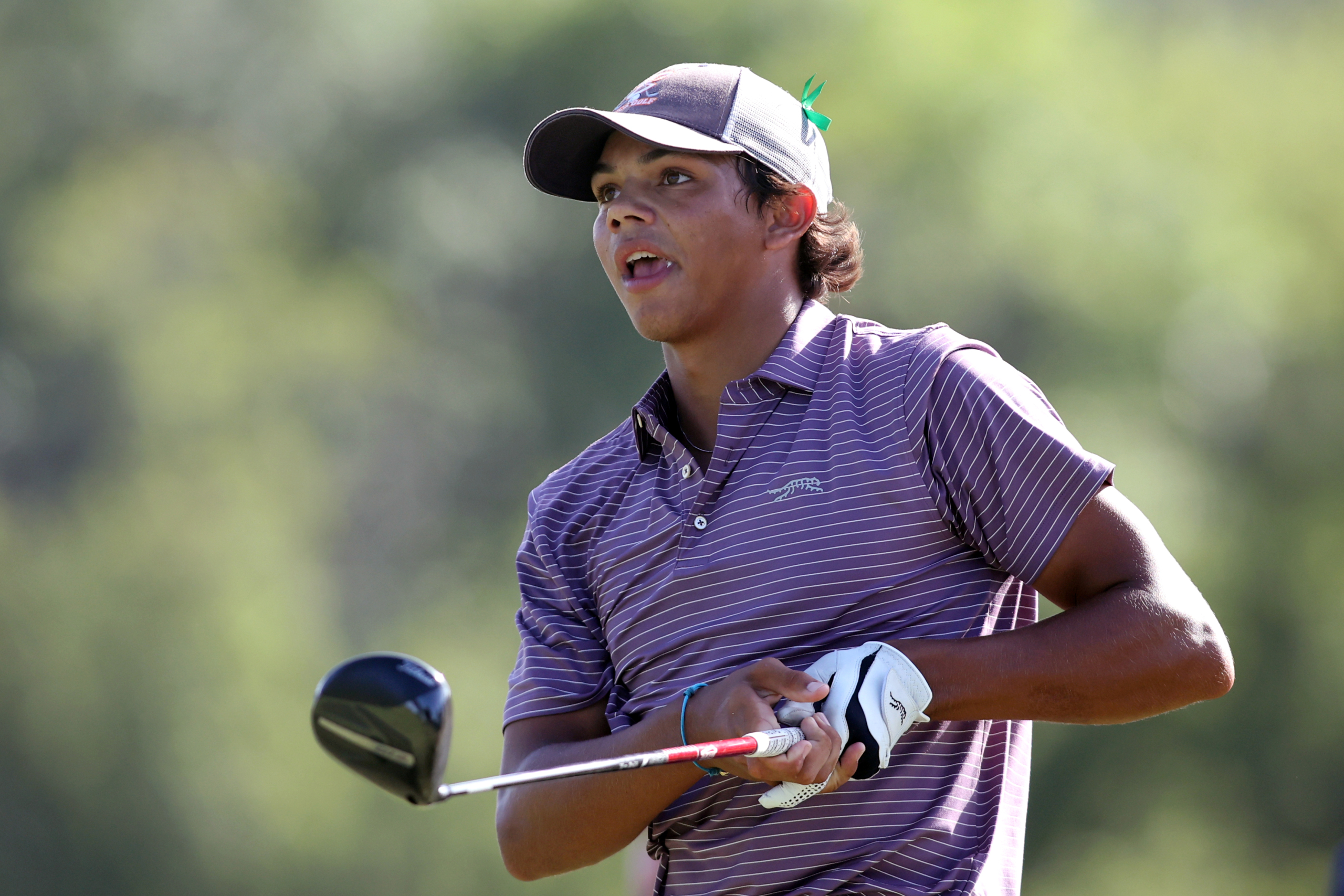 Tiger Woods’ Son, Charlie, Charges Hard to Top at Junior PGA Championship
