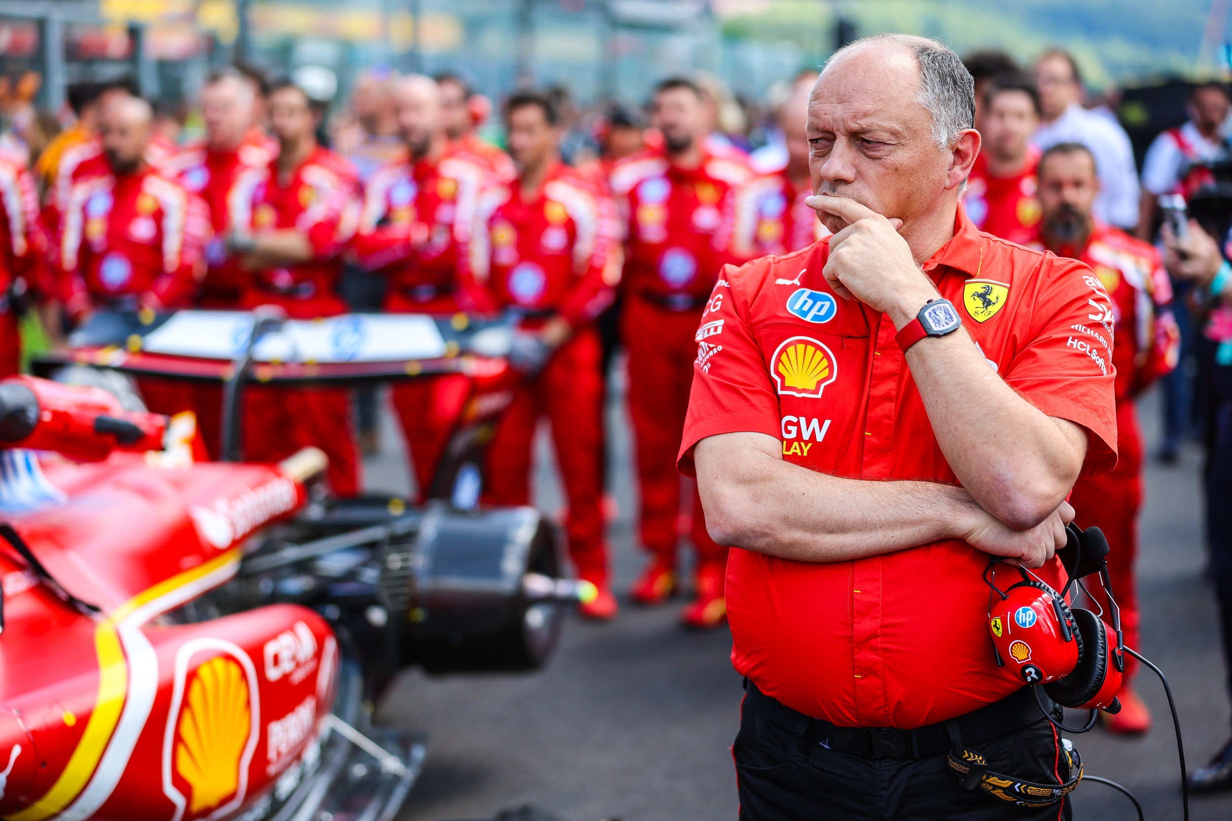 Ferrari F1 Leadership Talks Heating Up as Vasseur’s Future Stays Undecided