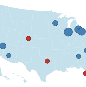 Map Shows Where House Prices Are Rising and Falling Fastest