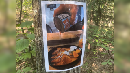Woman Hiking in Woods With Grandma ‘Very Confused’ by Sign They Stumble On