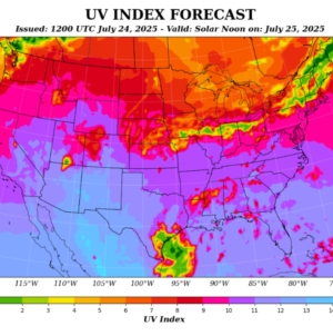 Americans Advised To Avoid the Sun in 16 States