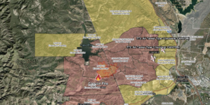 Map Shows Where Canyon Fire Is Burning in Southern California