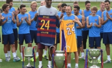 How to Buy Kobe x Barcelona Jerseys: Shop Kobe Bryant “Mamba Mentality” Gold Away Kit