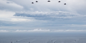 Photos Show US and Allies Staging War Games Near China