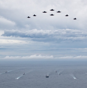 Photos Show US and Allies Staging War Games Near China