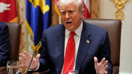 Trump’s approval rating underwater in every swing state for first time