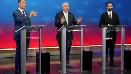 Zohran Mamdani Snubs Kathy Hochul on Debate Stage, Sidesteps Endorsement 