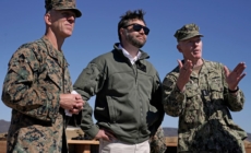 JD Vance’s motorcade hit by shrapnel from California military exercise