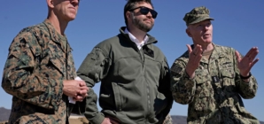JD Vance’s motorcade hit by shrapnel from California military exercise