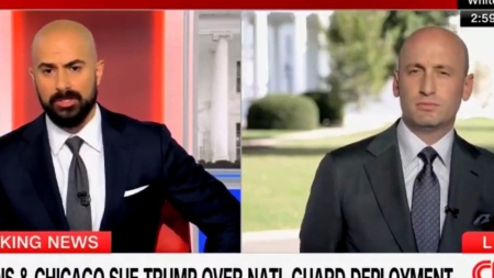 Stephen Miller clashes with CNN when asked if he’s “profiling brown people”