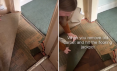 First Time Buyers Pull Up Carpet, Can’t Believe What’s Underneath—‘Jackpot’ %%page%% %%sep%% %%sitename%% First time buyers pull up carpet, can’t believe what’s underneath—”Jackpot”