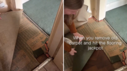 First Time Buyers Pull Up Carpet, Can’t Believe What’s Underneath—‘Jackpot’ %%page%% %%sep%% %%sitename%% First time buyers pull up carpet, can’t believe what’s underneath—”Jackpot”