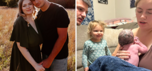 Toddler’s Reaction To Mom’s Accidental Home Birth Captured on Camera