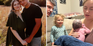Toddler’s Reaction To Mom’s Accidental Home Birth Captured on Camera