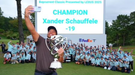 Xander Schauffele Marks His Return To Winning Circle at Baycurrent Classic
