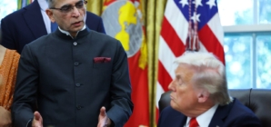 Donald Trump fumbles Indian ambassador’s name during Diwali celebration