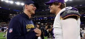 JJ McCarthy-Jim Harbaugh’s Michigan Reunion After ‘TNF’ Has Fans Talking