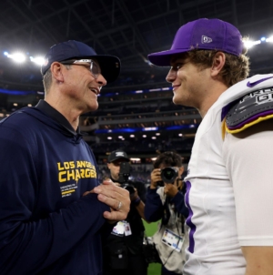 JJ McCarthy-Jim Harbaugh’s Michigan Reunion After ‘TNF’ Has Fans Talking