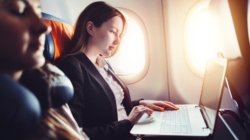 Woman Watches Heist Movie on Plane—Not Prepared for News When She Lands