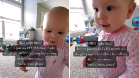 Mom Stunned by What 11-Month-Old Daughter Asks: ‘Still Blown Away’ 