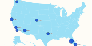 Map Reveals Major Metros Suffering Sharpest Declines in Home Values