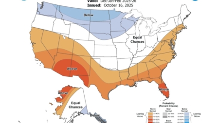 NOAA Map Shows Winter Weather for Each State