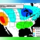 La Niña map shows snowfall forecast for each state this winter