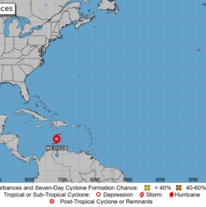 Tropical Storm Melissa spaghetti models show chances of striking Florida