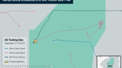 Map Shows Standoff Between China and US Ally in Disputed Waters